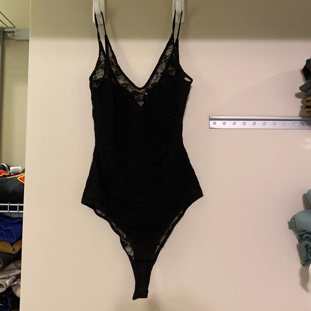 Black Lace Bodysuit